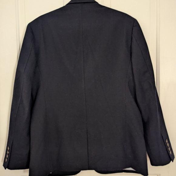 American Eagle Men's M The Legendary Blazer Navy EUC Wool Blend - Picture 4 of 5